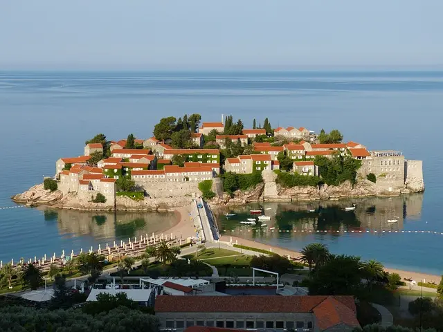 budva ciudad cercana kotor